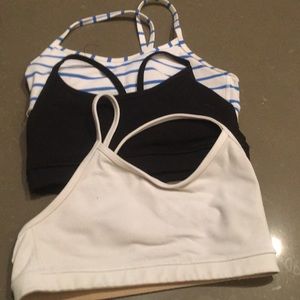 Lululemon flow y sports bra top size 4 bundle